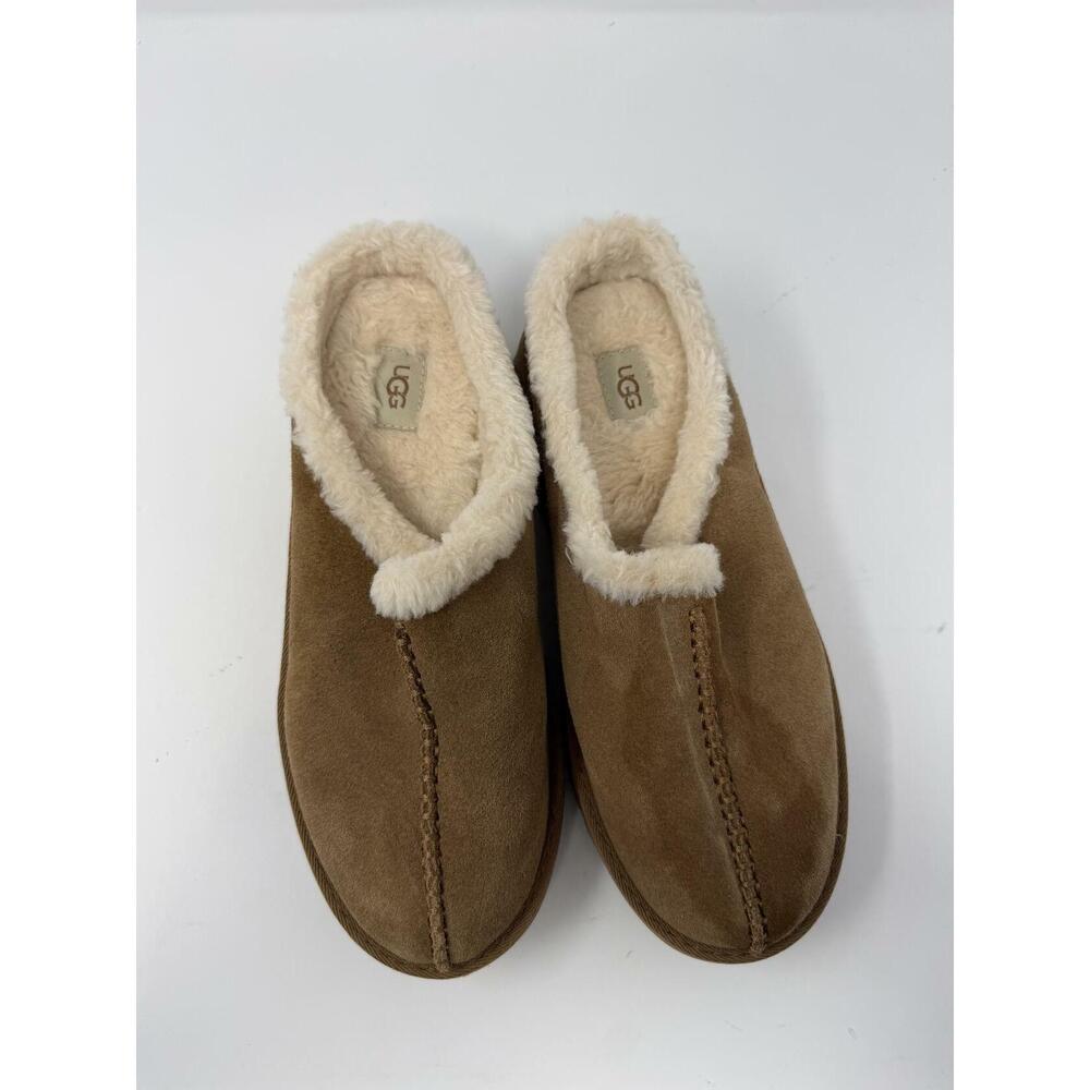 UGG Women's New Heights Cozy Clog Shoe Chestnut 9 - Picture 3 of 11